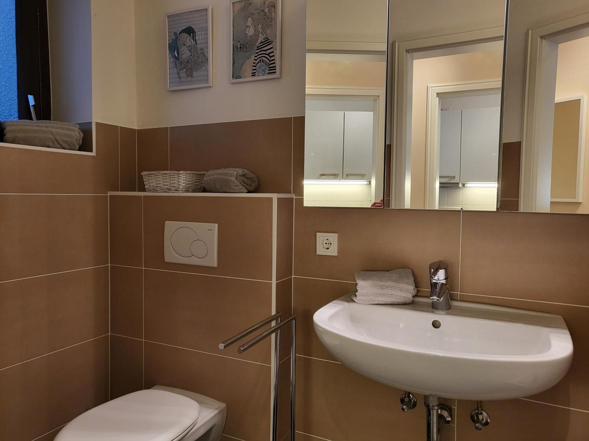Ferienwohnung "Strandschnecke" Im Haus Hallig Oland Sankt Peter-Ording Exteriör bild